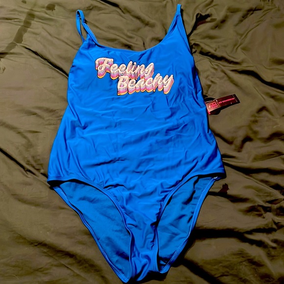 No Boundaries Other - Large No Boundaries Feeling BEACHY One Piece Swimsuit